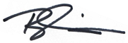 Billy Joe Cain's signature