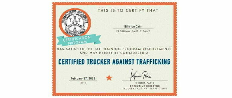 REVIEW: Truckers Against Trafficking | CTAT Trained Local Drivers Certification Program (English)