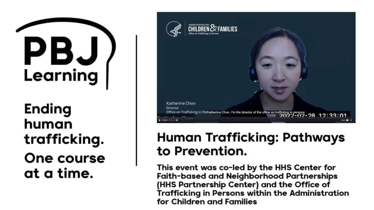 Human Trafficking: Pathways to Prevention