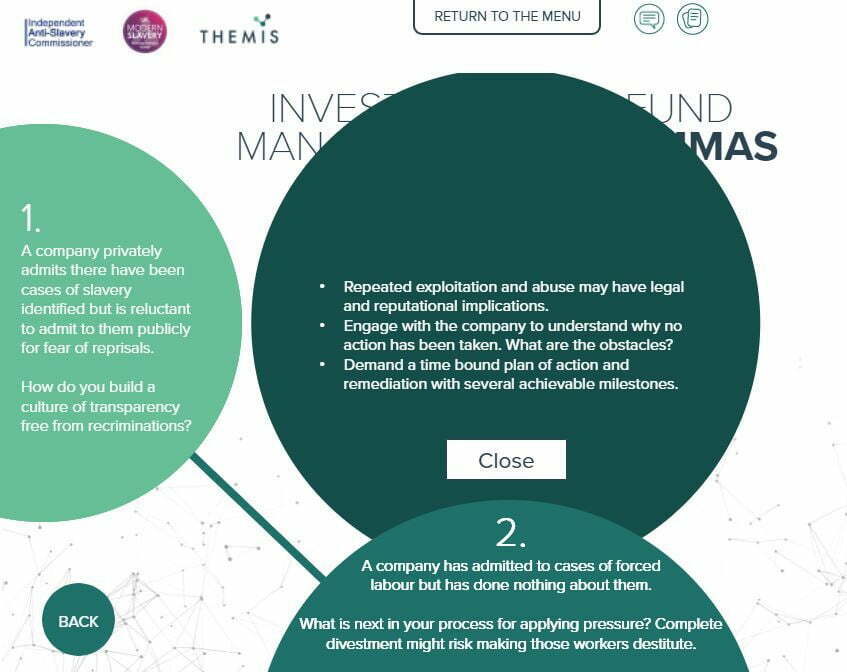 REVIEW: Modern Slavery & Human Trafficking online course from Themis Knowledge: Investment and fund management: 2