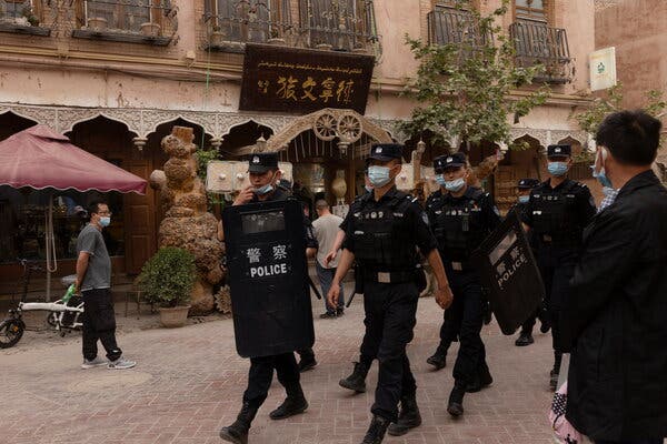 Your Monday Briefing: A ‘Toothless’ Trip to Xinjiang – The New York Times