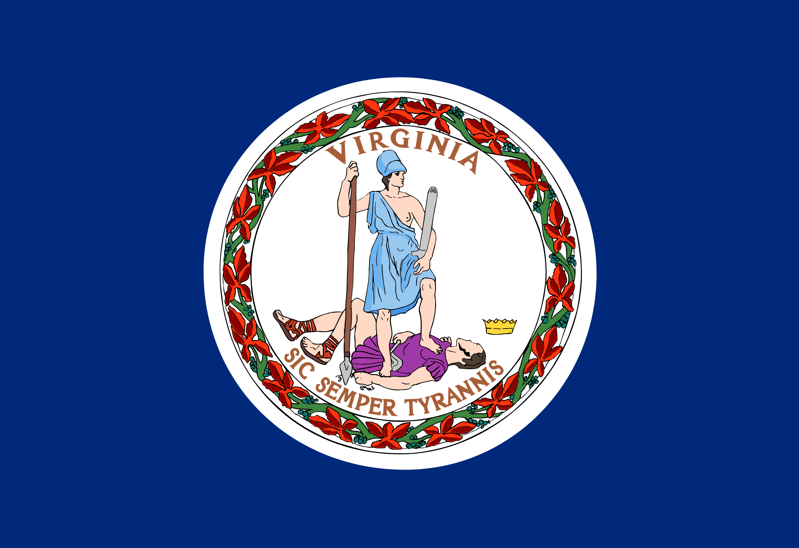 American State Flag - Virginia