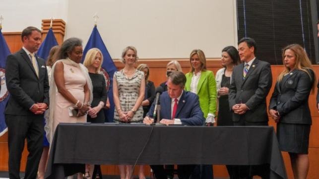 Youngkin signs bills concerning human trafficking and its survivors – CBS19 News