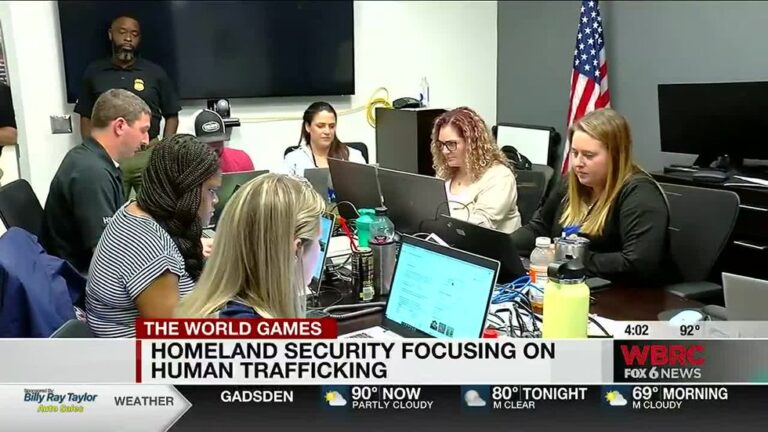 Homeland Security details anti-human trafficking efforts during The World Games – WSFA