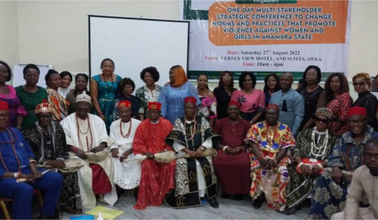Anambra traditional rulers expunge traditional rites against women's rights