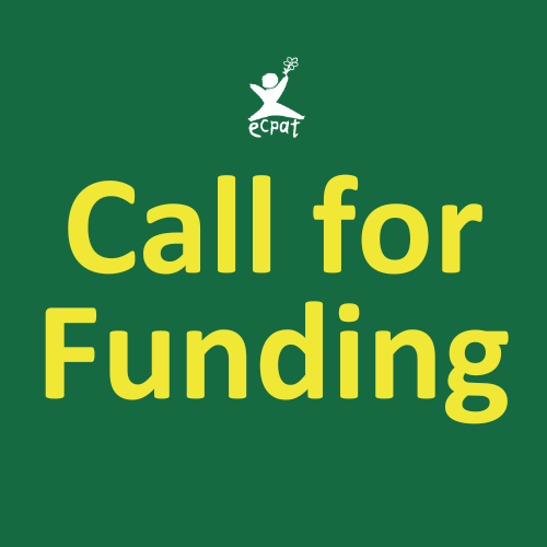 ECPAT Calls for Funding #1