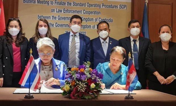 Cambodia, Thailand ink deal on human trafficking combat hinh anh 1