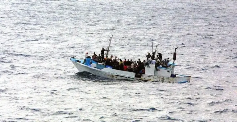 What happens to the people the E.U. abandons at sea