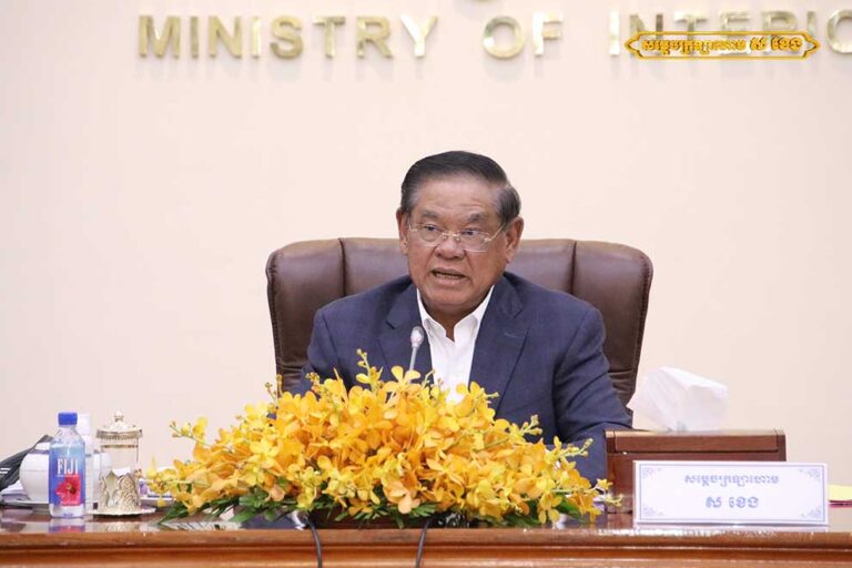 Sar Kheng to chair ASEAN meeting on cross-border crime | Phnom Penh Post