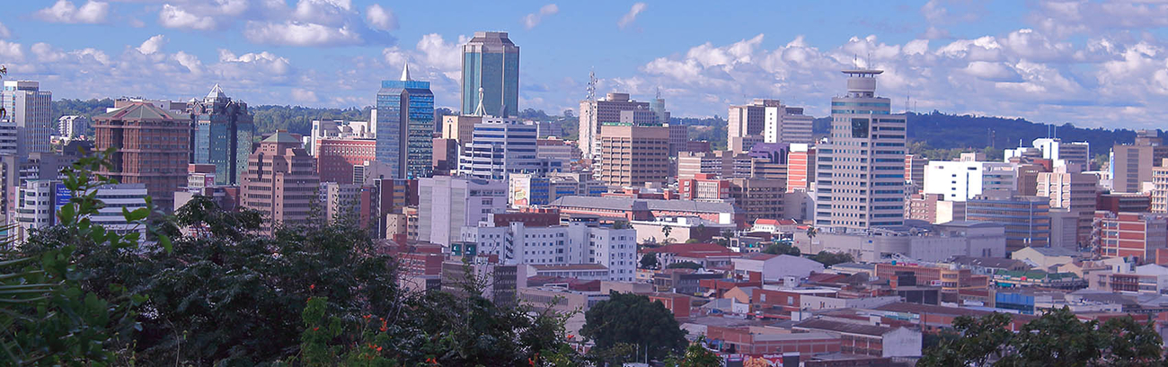 The capital city of Zimbabwe, Harare