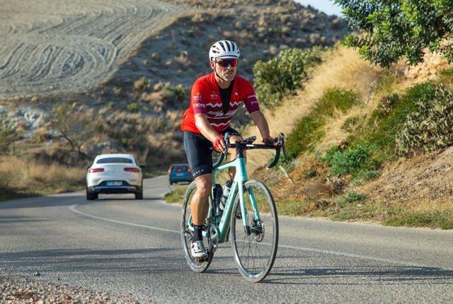Gordon Miller cycle ride