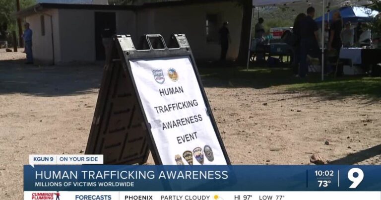 Local leaders bring awareness to human trafficking – Arizona