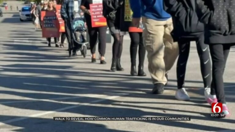 Tulsa ‘Walk For Freedom’ Brings Awareness To Human Trafficking