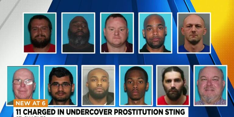 11 charged in St. Charles human trafficking operation