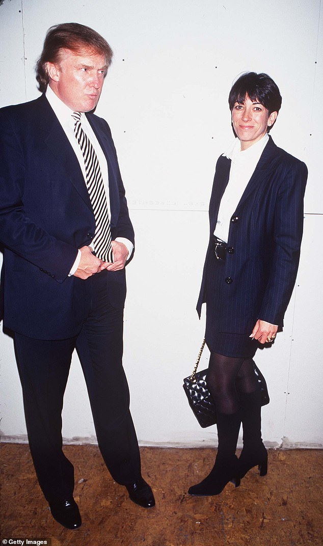 But looking back on my encounters with her, which I recount in the new documentary Ghislaine Maxwell: Filthy Rich, there were staging posts on the way to her sordid denouement. Pictured: Ghislaine and Donald Trump