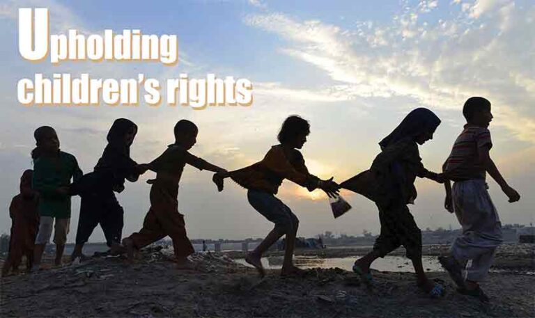 Upholding children's rights | Special Report | thenews.com.pk