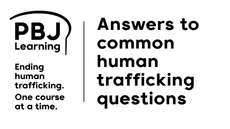 Human trafficking questions and answers