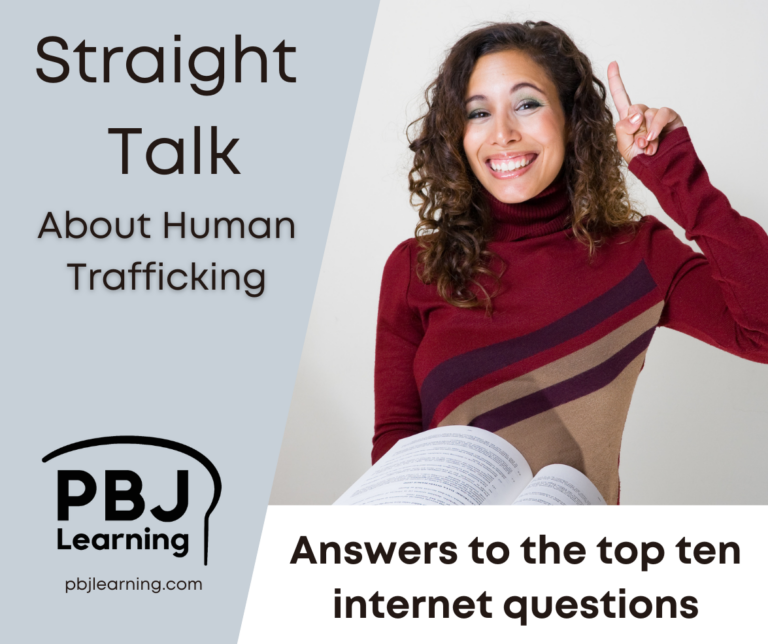 Answers to the top ten questions about human trafficking