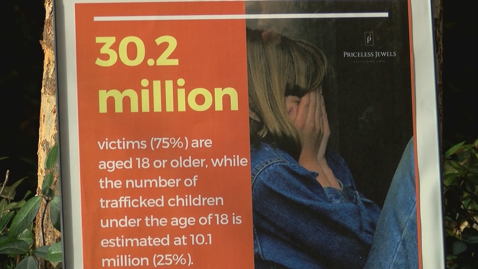 Statistics show that kids are drastically impacted by human trafficking.
