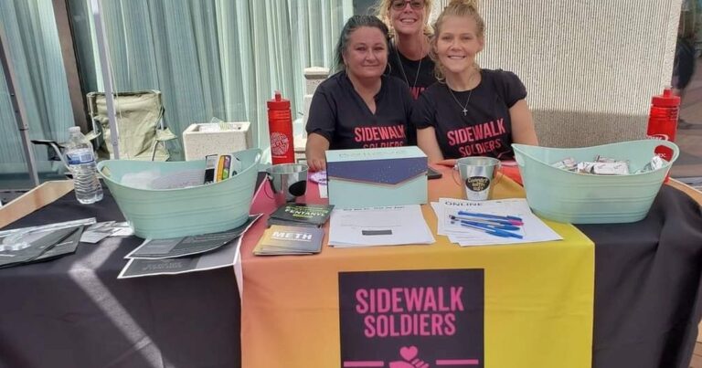 MAKE A DIFFERENCE: Sidewalk Soldiers fight human trafficking