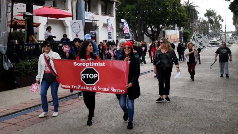 Walk in downtown Ventura brings awareness of human trafficking