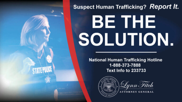 Attorney General expands initiative against human trafficking | DeSoto County News