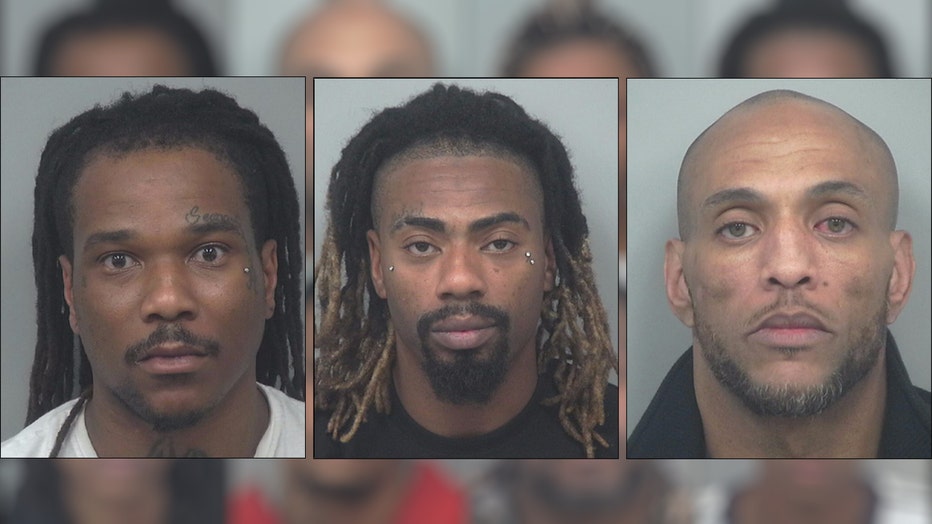 Investigators say Sean Aaron Curry, Sean Patrick Harvey and Eric Duane Johnson are leaders in the LOTTO gang.