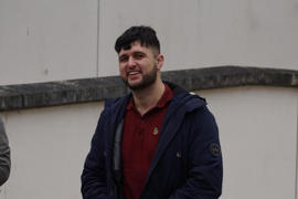 Mehmed Mehmed outside Southampton Magistrates Court. 21/02/2023. (Image: Newsquest)
