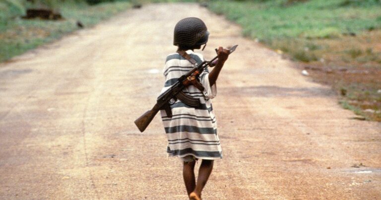 Why aren't child soldiers treated as human trafficking 'survivors'? – openDemocracy