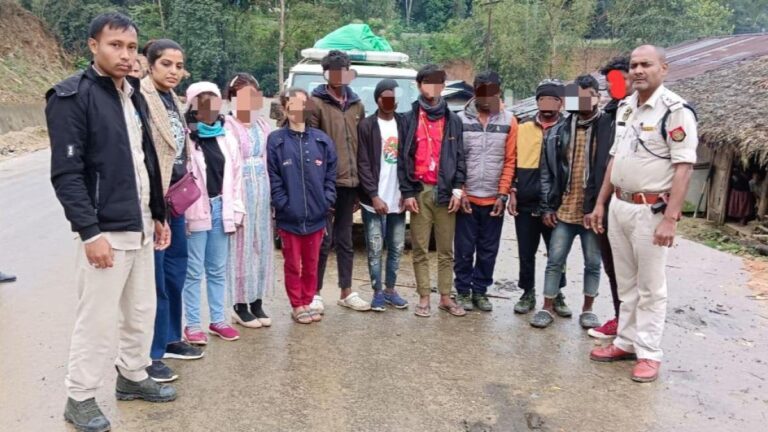 10 from Assam including minors rescued from human trafficking racket in Arunachal