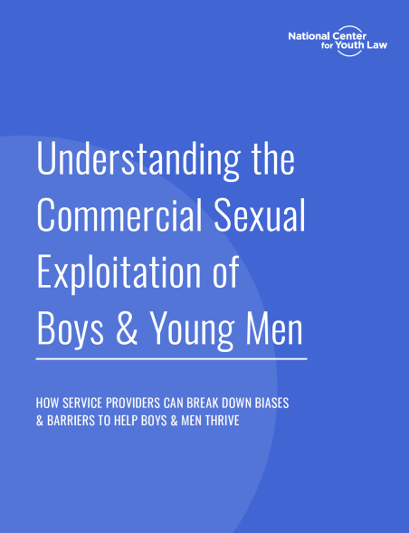 Empowering service providers to overcome biases and uplift the well-being of boys and young men affected by sexual exploitation