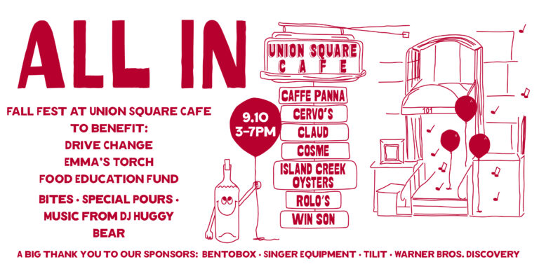Union Square Cafe partners with top NYC restaurants for a new fall fest