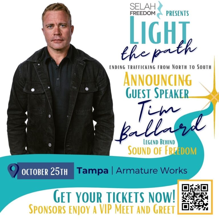 Anti-Sex Trafficking Hero a Guest Speaker at Tampa Fundraising Event