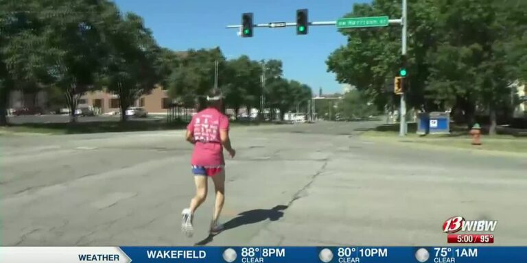 Wichita runner raises awareness for human trafficking prevention