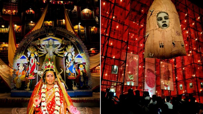 Durga Puja 2023: Kolkata’s Kashi Bose Lane Puja Shines Light On Child Trafficking | Newsmobile